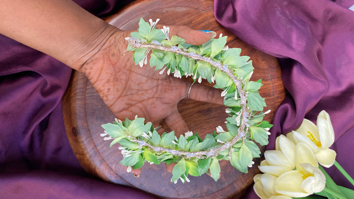 Handcrafted Hair Accessory Flower - Design 115