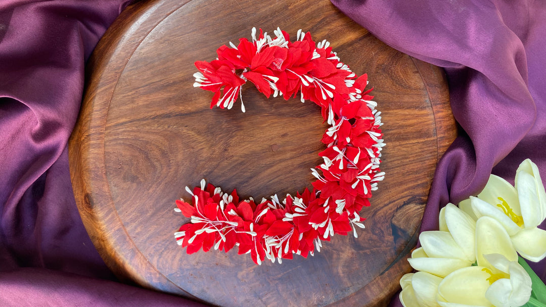 Handcrafted Hair Accessory Flower - Design 116