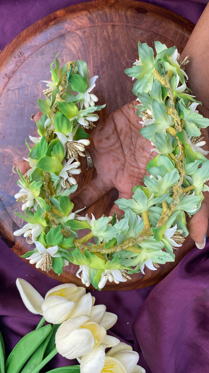 Handcrafted Hair Accessory Flower - Design 143