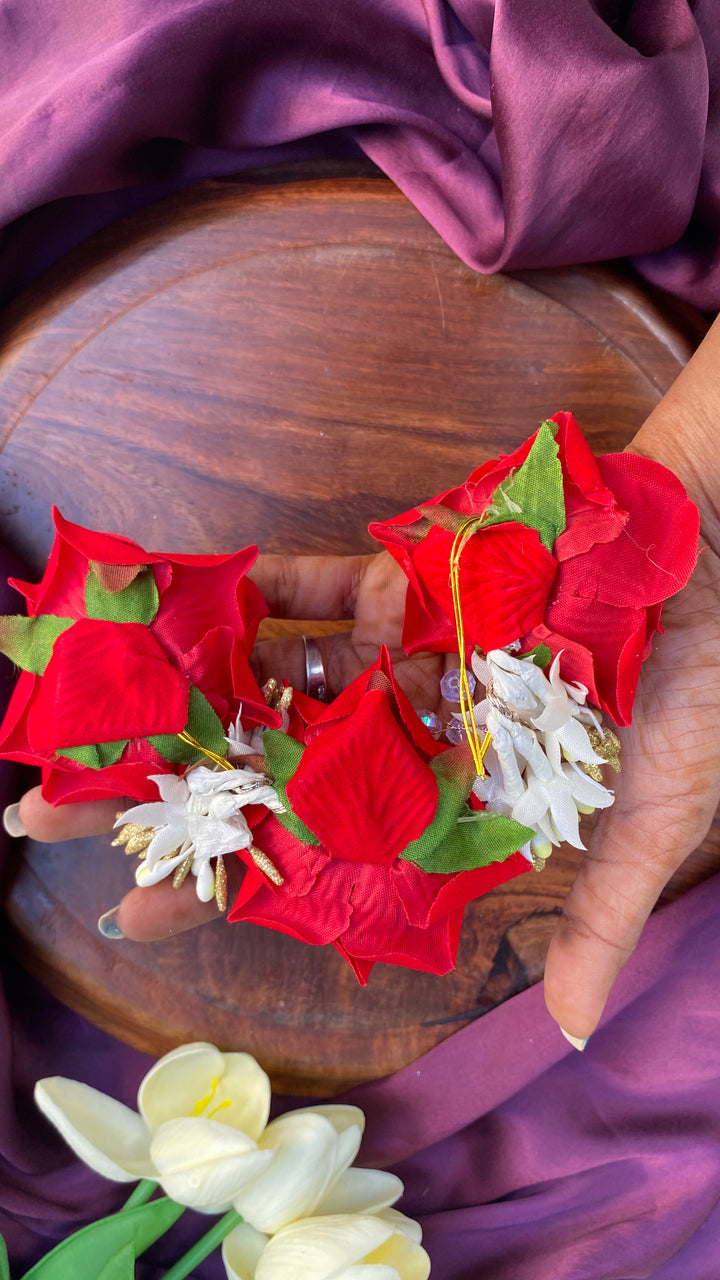 Handcrafted Hair Accessory Flower - Design 153