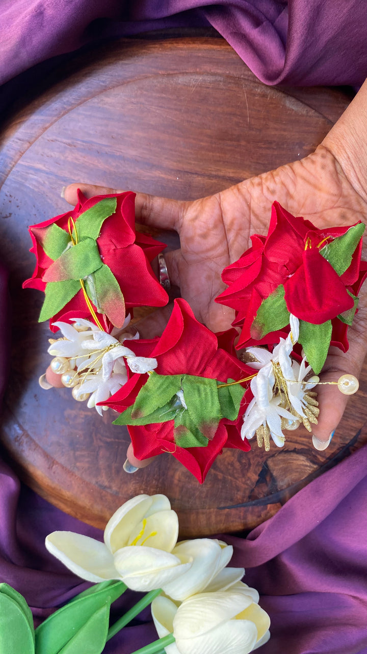 Handcrafted Hair Accessory Flower - Design 154