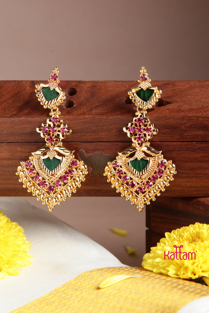 Visha - Palakka Statement Earring