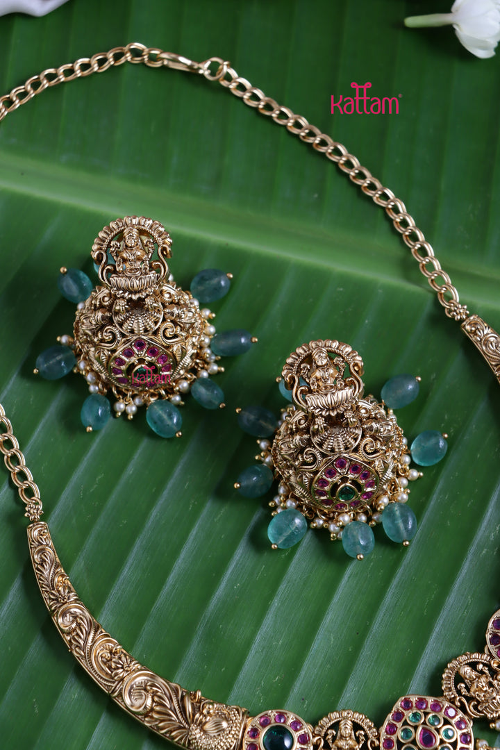 Vasudha - Goddess Bead Hasli Choker