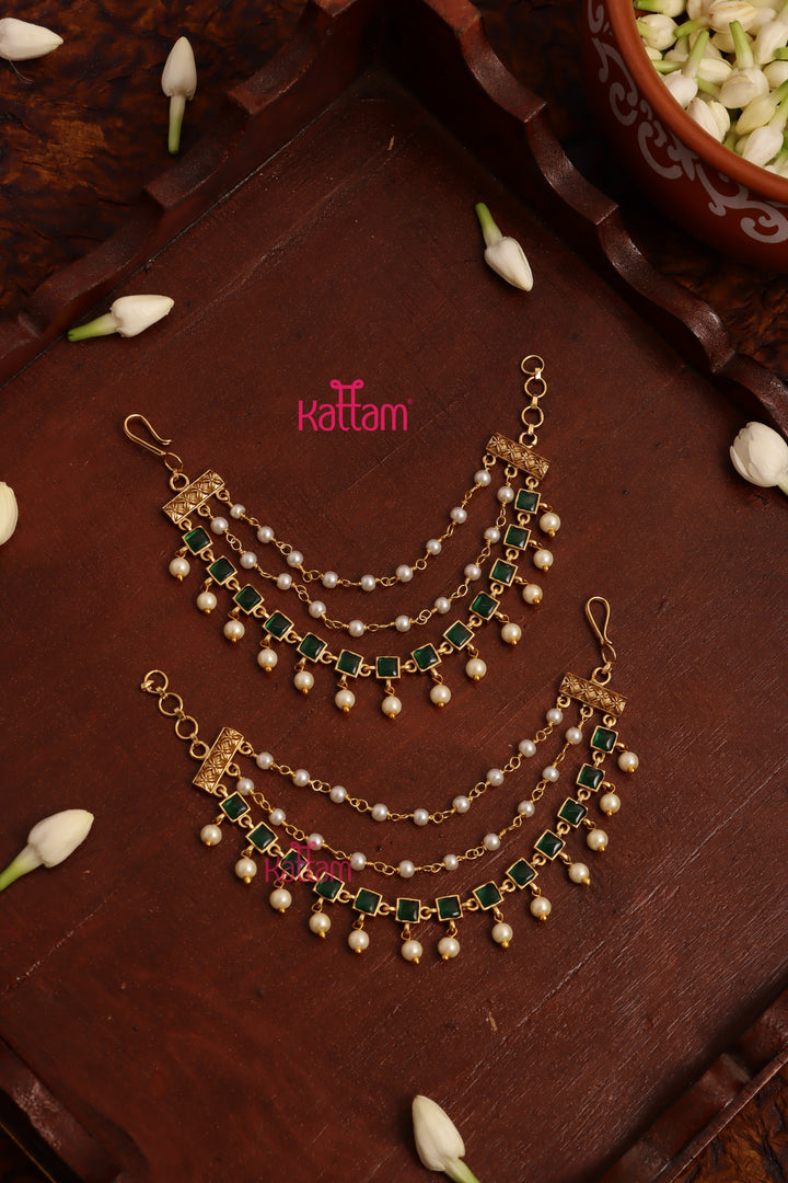 Simple Green Squre Earchain