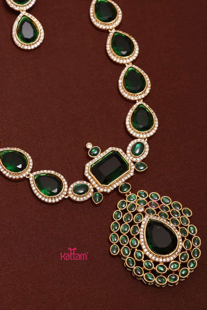 Jyothika - Emerald Stone Haram