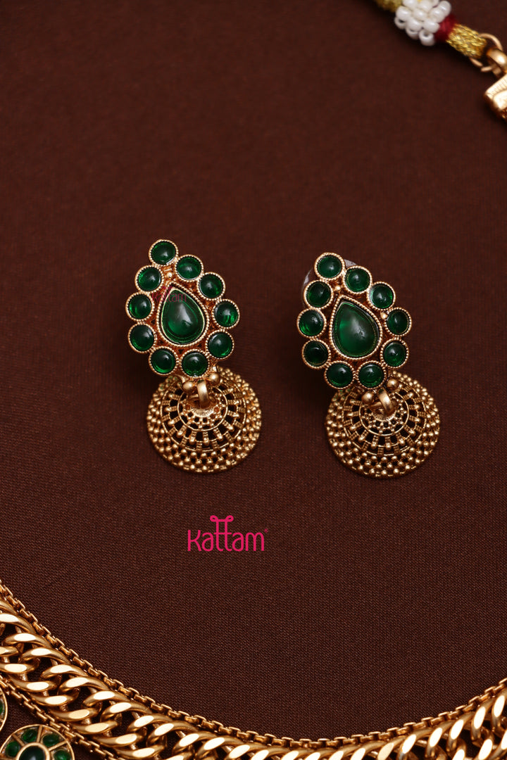 Green  Manga Stone Choker