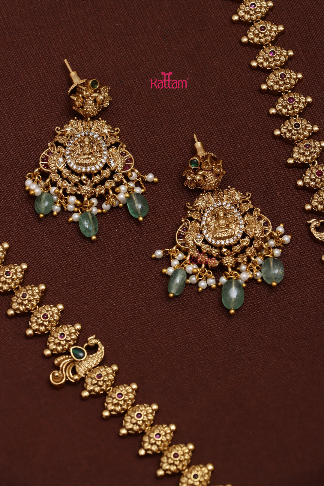 Poorani - Lakshmi Pendant Haram