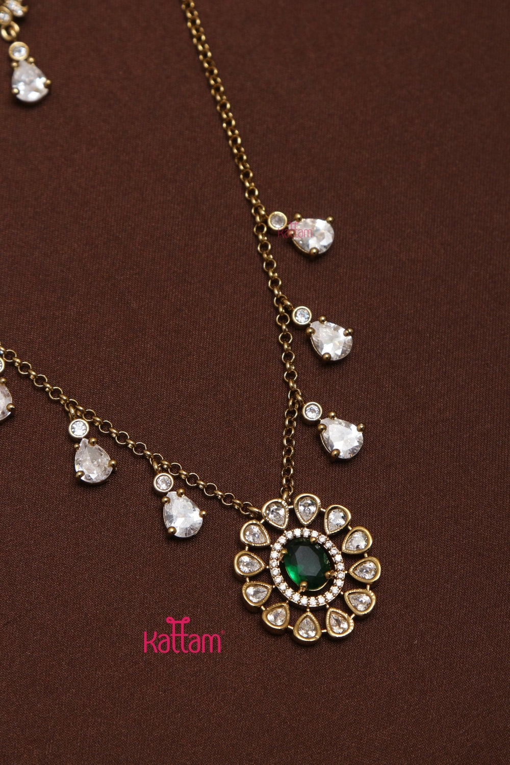 Ahana - Green Charm Chain - N3534