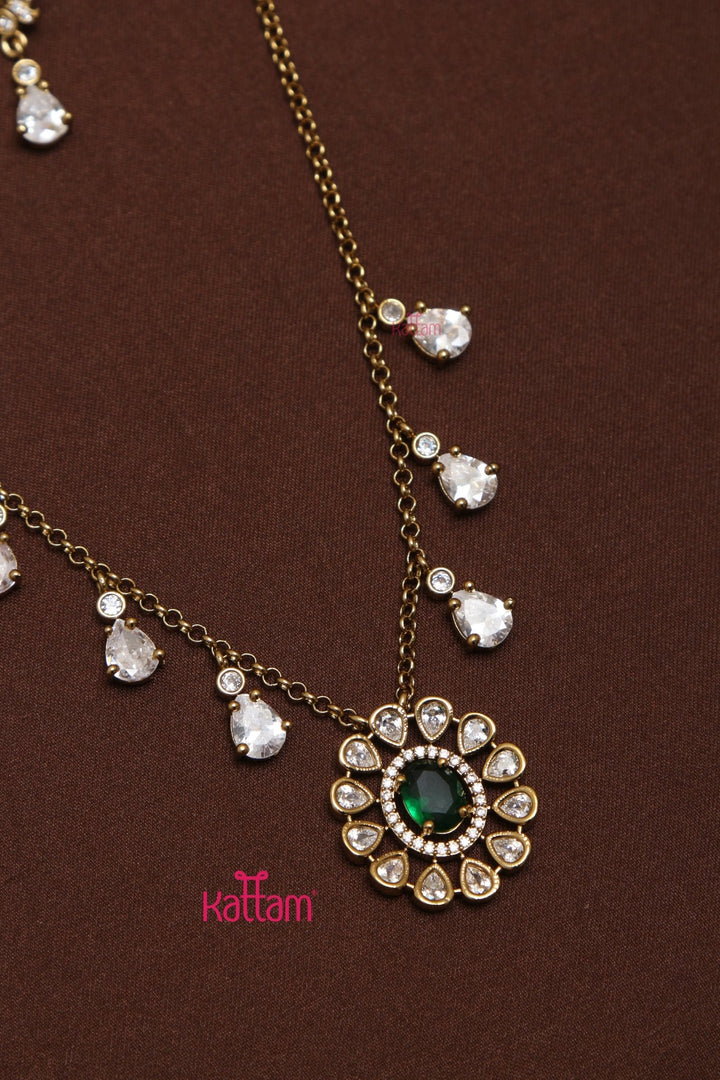 Ahana - Green Charm Chain - N3534