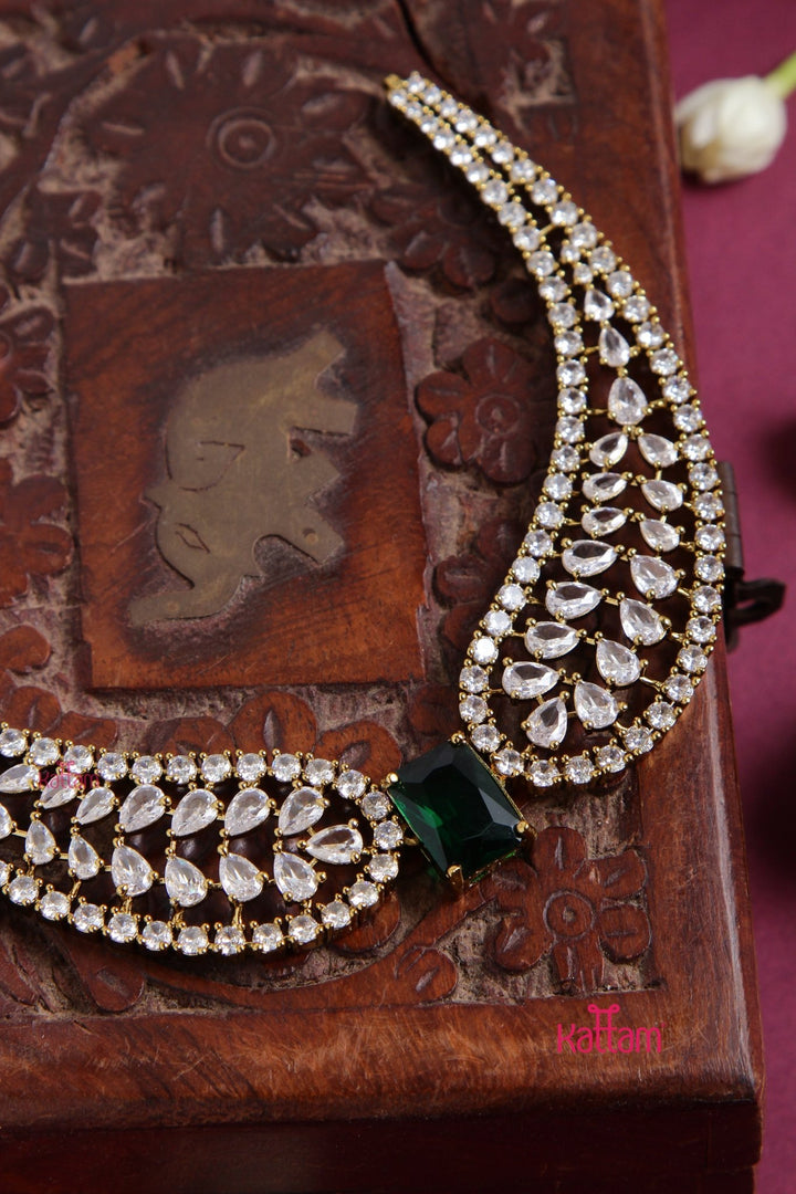 Aisha - AD Green Choker - N5130