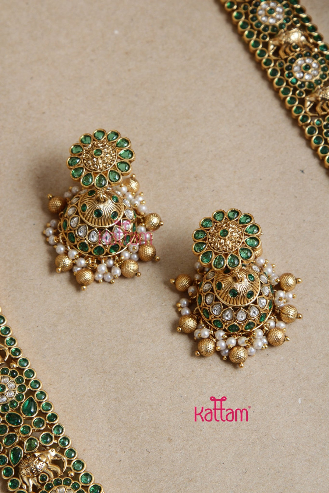 Amizhtha Semi Bridal Haram - Design 2 - n3046 