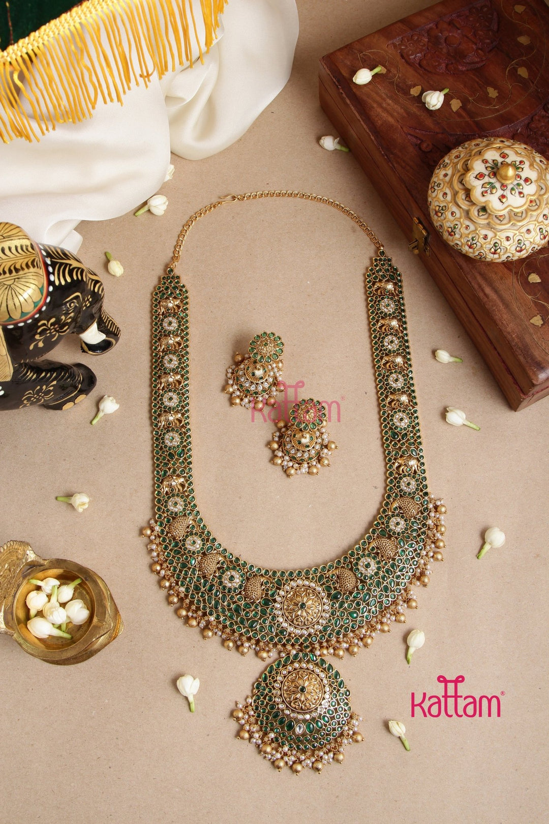 Amizhtha Semi Bridal Haram - Design 2 - N3046