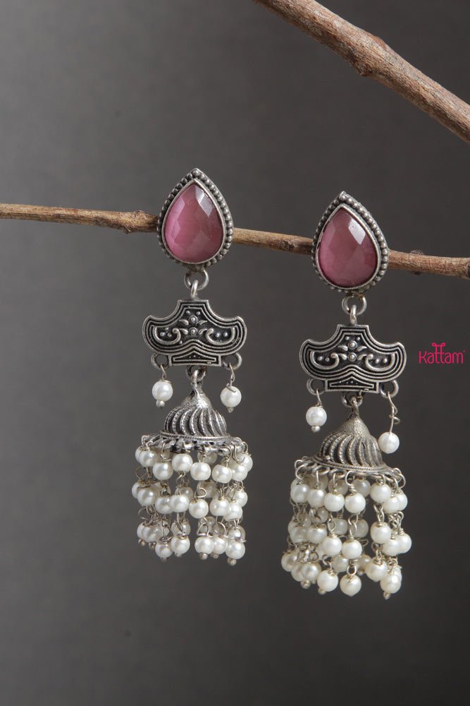 Blush pink Ziya Earrings - E347