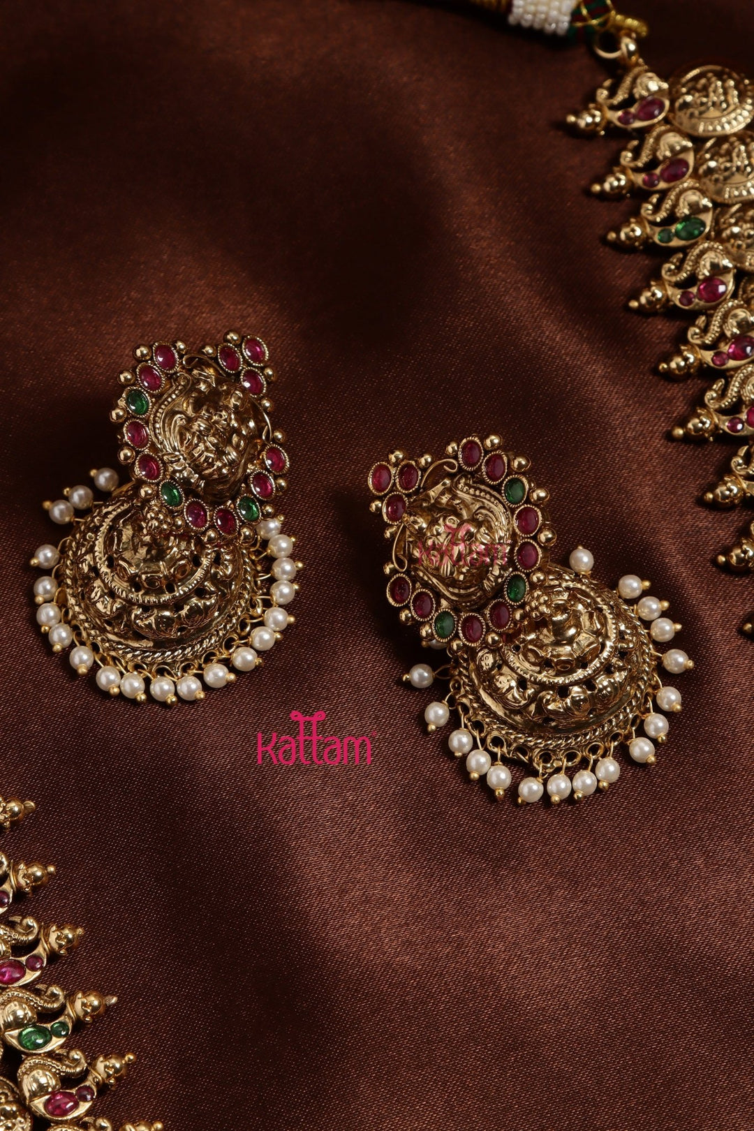 Bridal Lakshmi Coin Haram - N3253