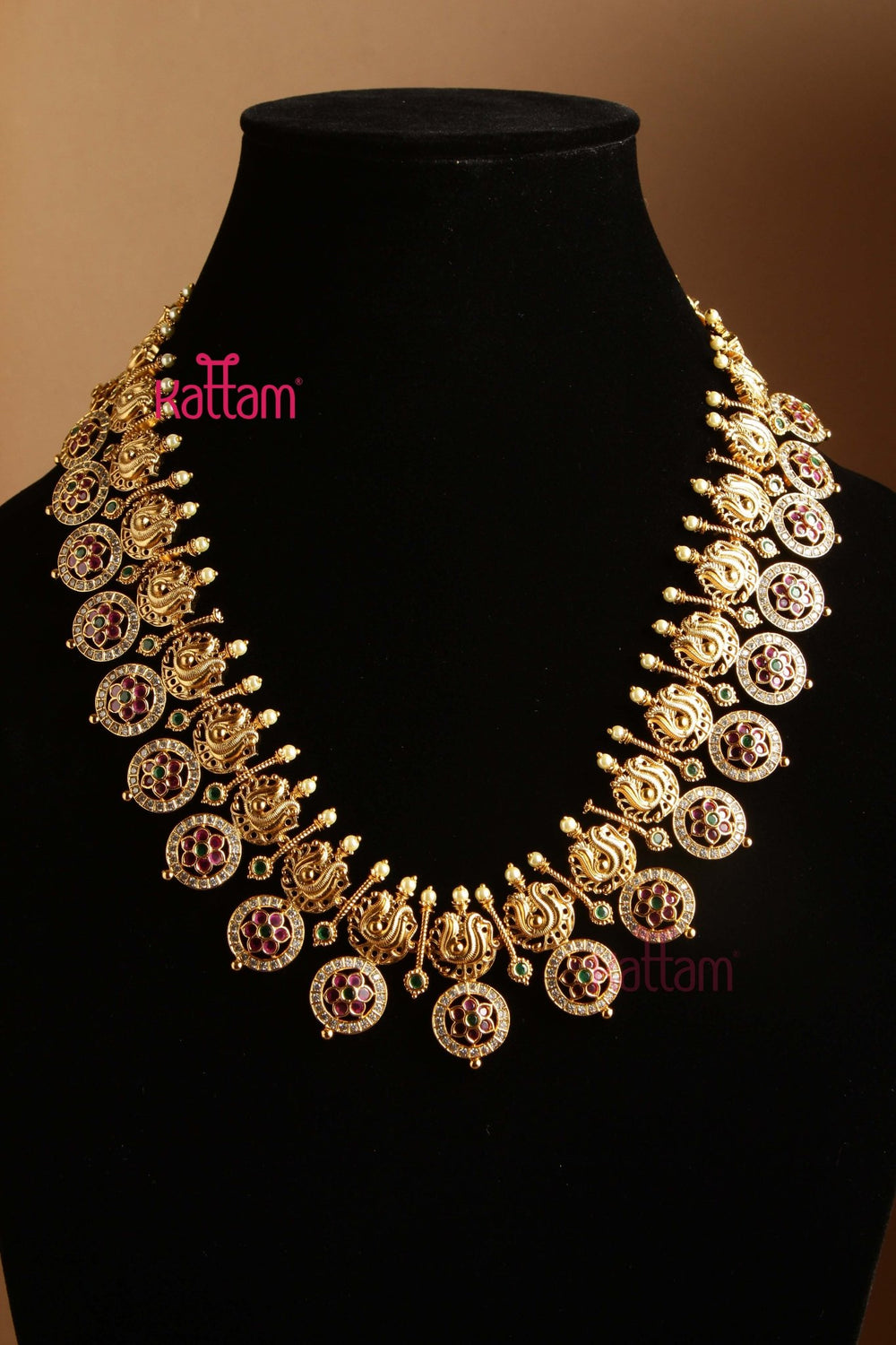 Bridal Peacock Midlength Necklace - n2872 