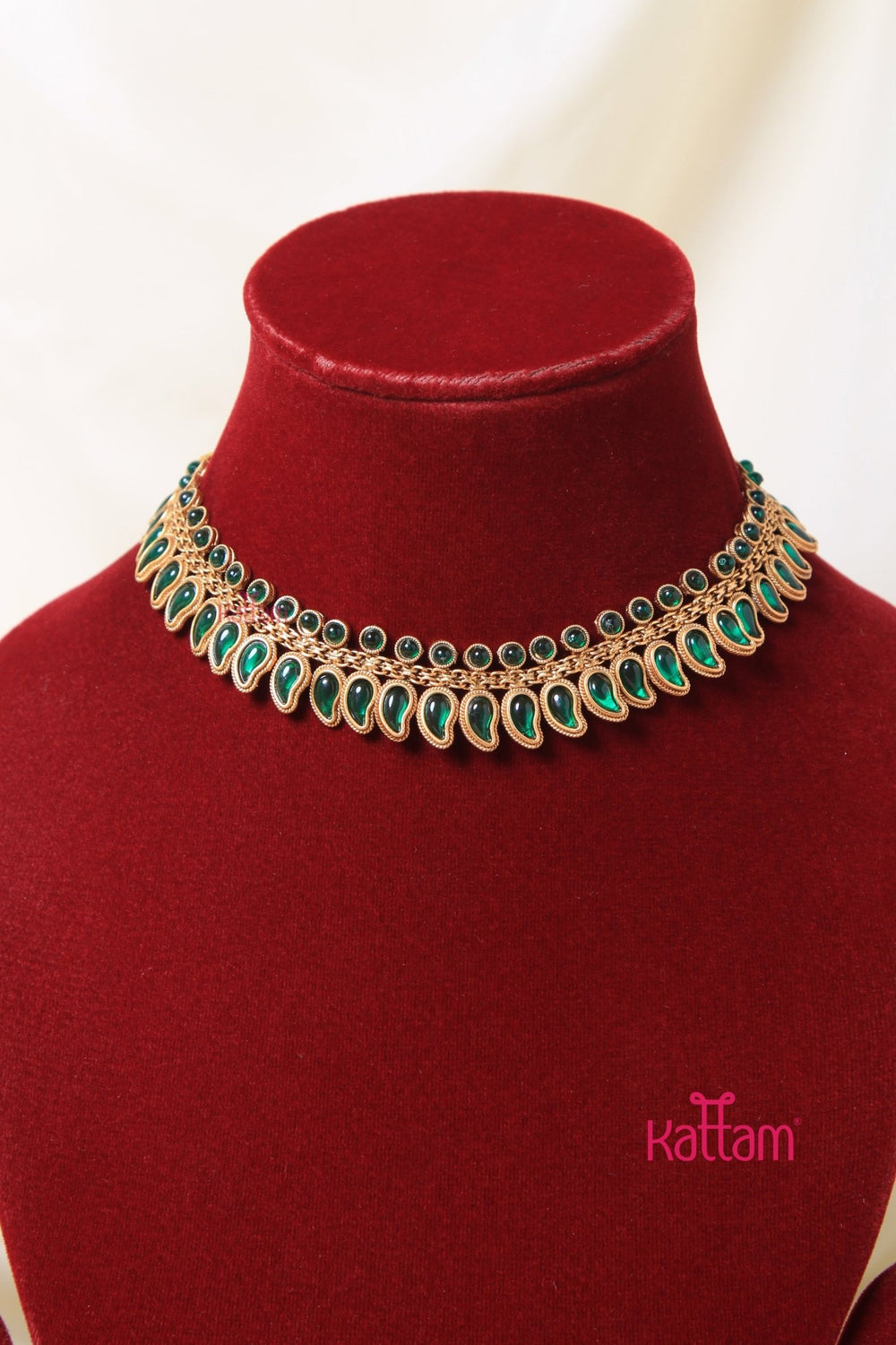Budgetted Green Manga Choker - N3058