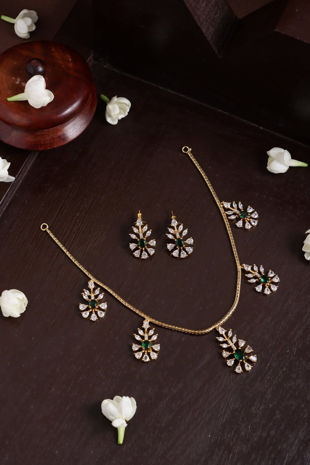 Dega - Green Stone Choker - N3814