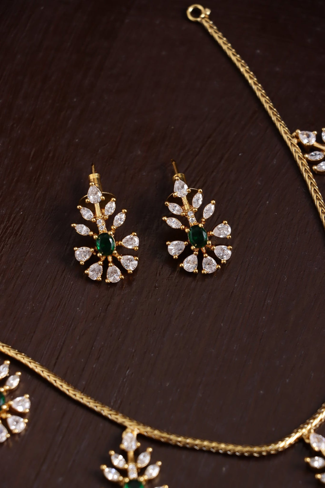 Dega - Green Stone Choker - N3814