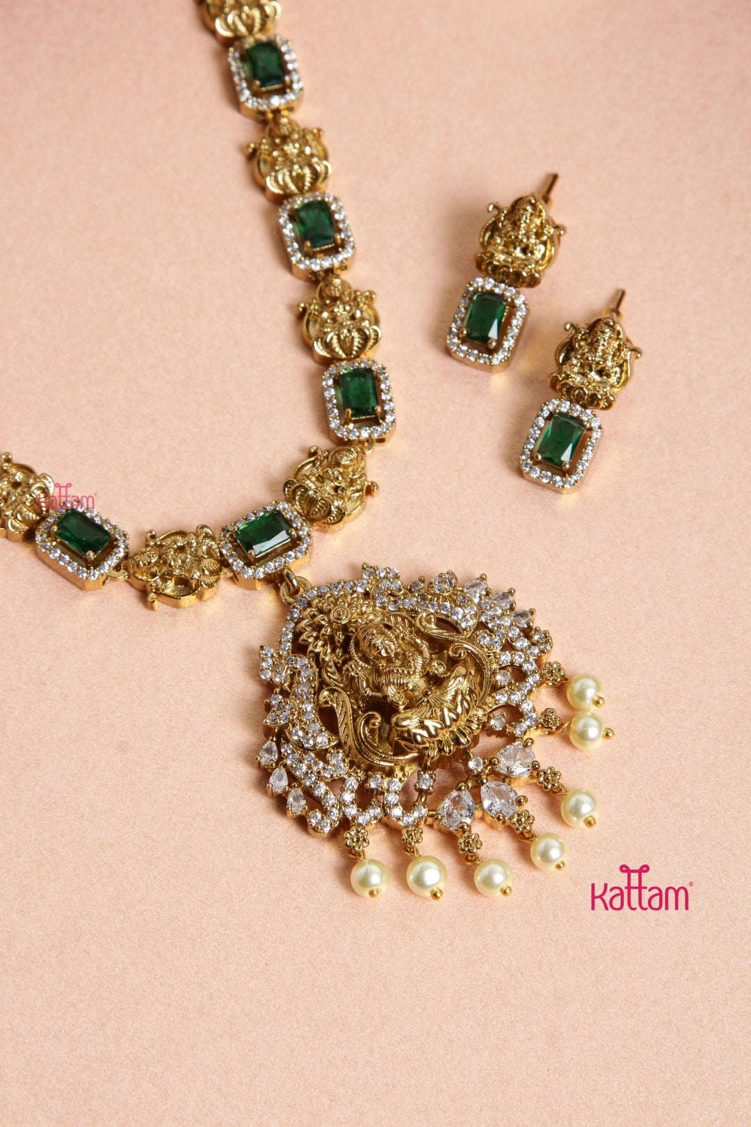 Dekila - Goddess Green Short Necklace - N3096