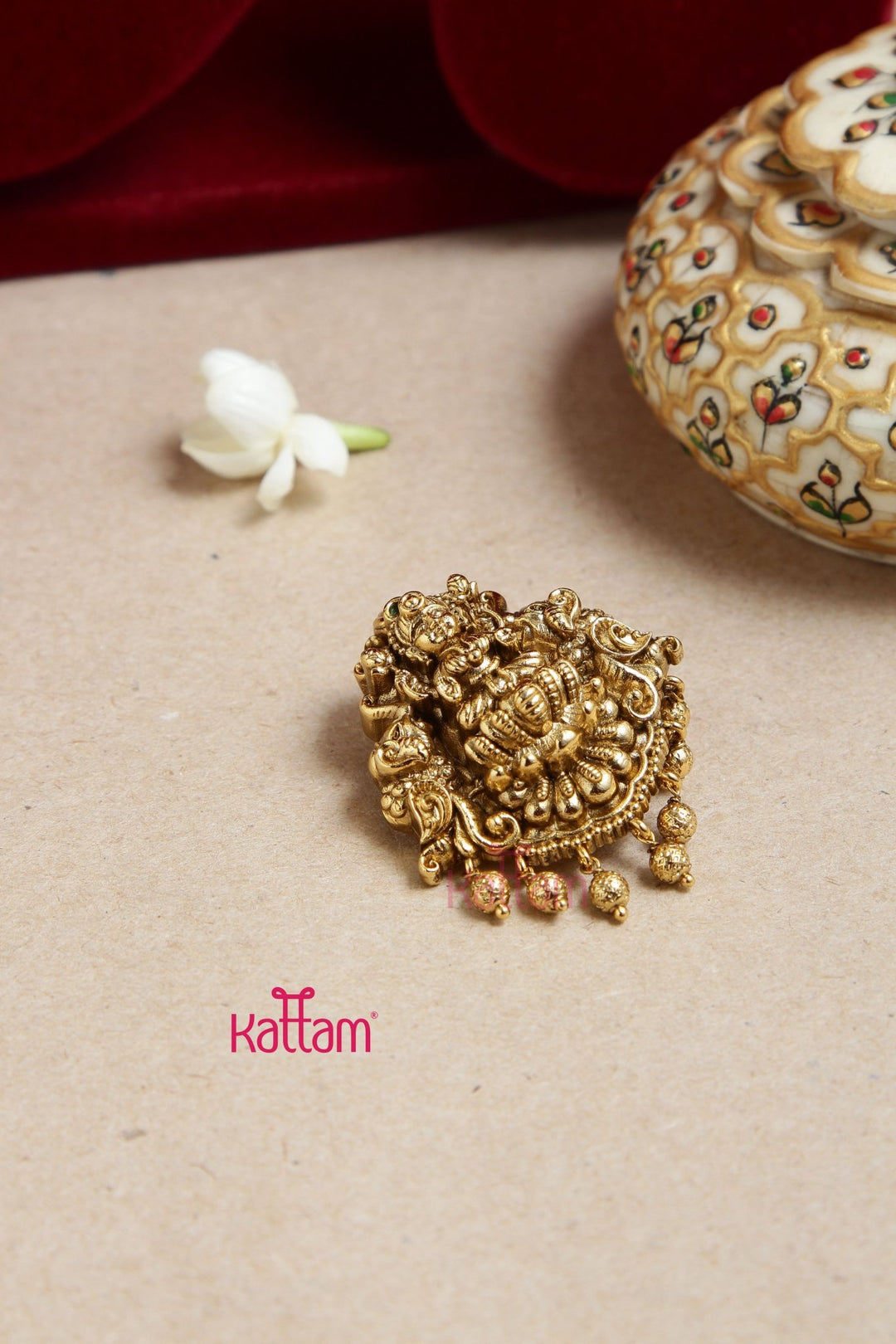 Devika - Goddess Green Necklace ( Detachable) - N3007