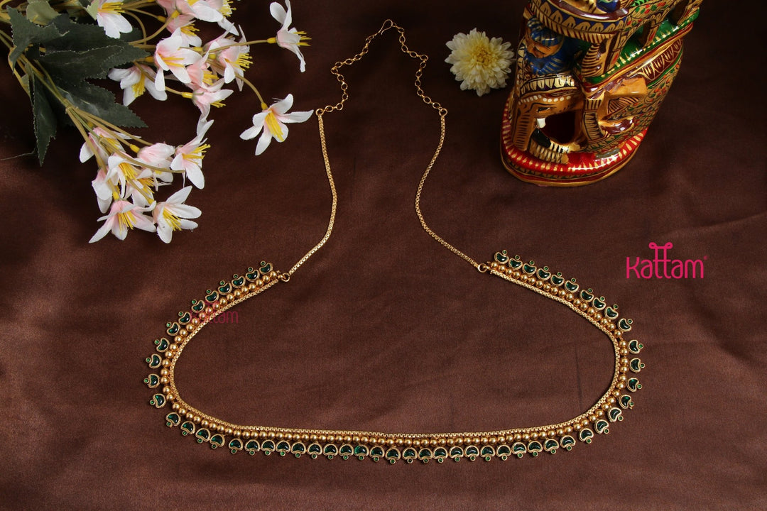 Diya Green Hip Chain - HB161