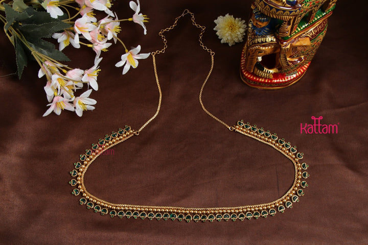 Diya Green Hip Chain - HB161
