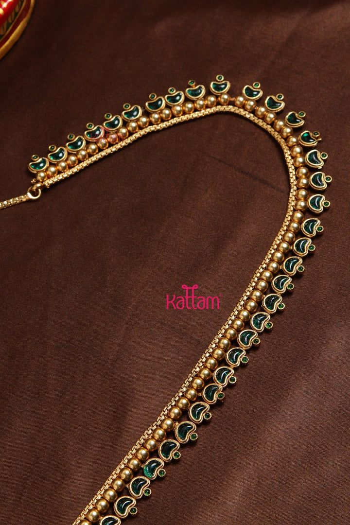 Diya Green Hip Chain - HB161