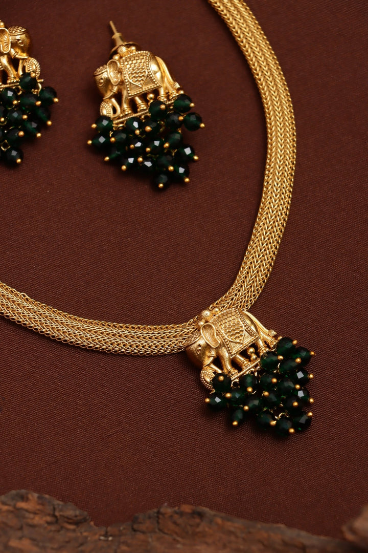 Elephant Attigai - Green - N3717