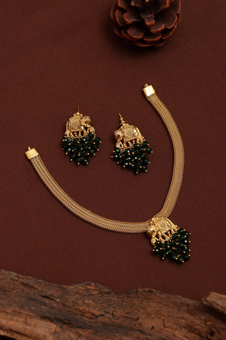 Elephant Attigai - Green - N3717