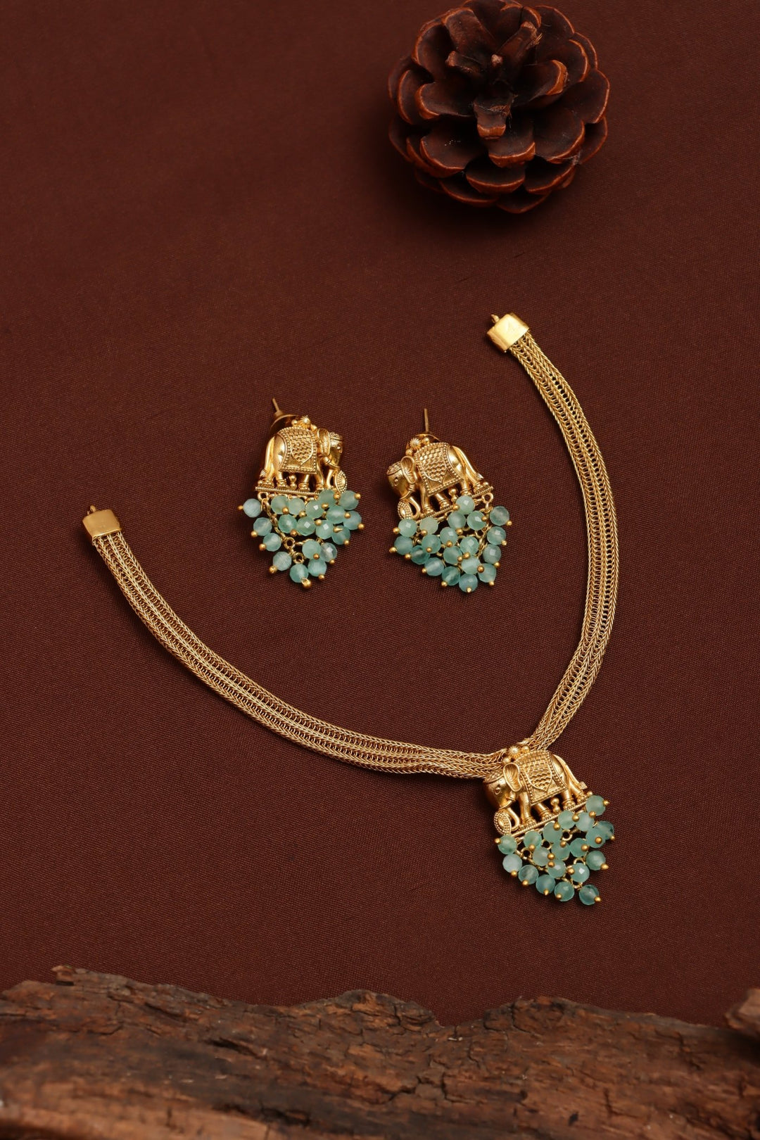 Elephant Attigai - PastelGreen - N3718