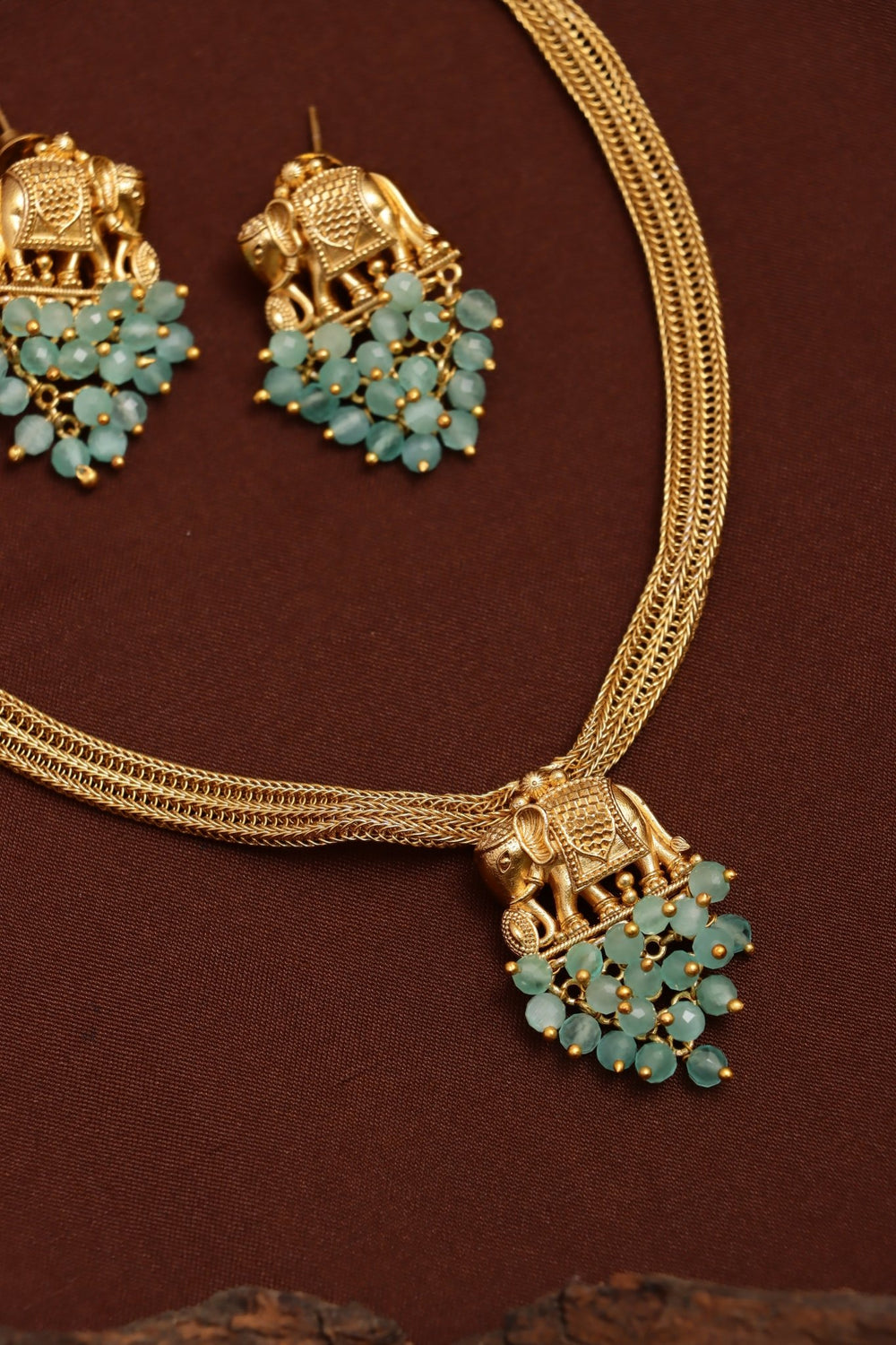 Elephant Attigai - PastelGreen - N3718