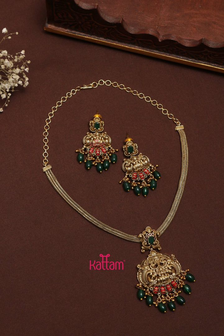 Goddess Attigai - Dark Green - N3543