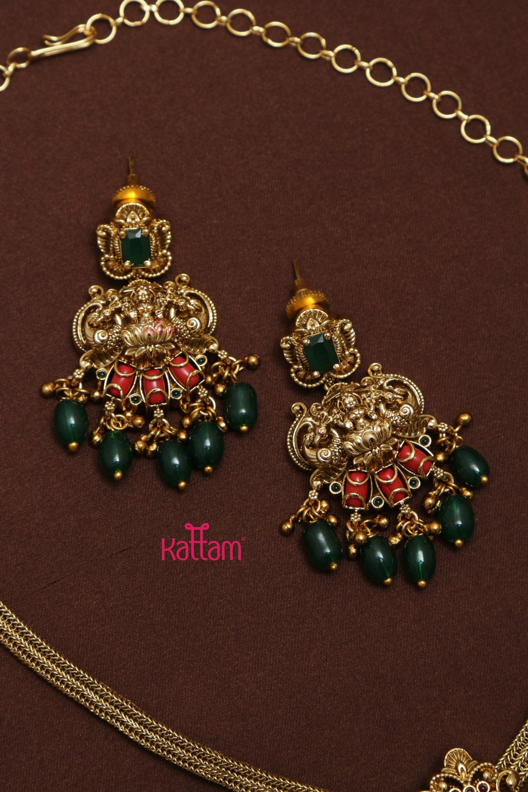 Goddess Attigai - Dark Green - N3543