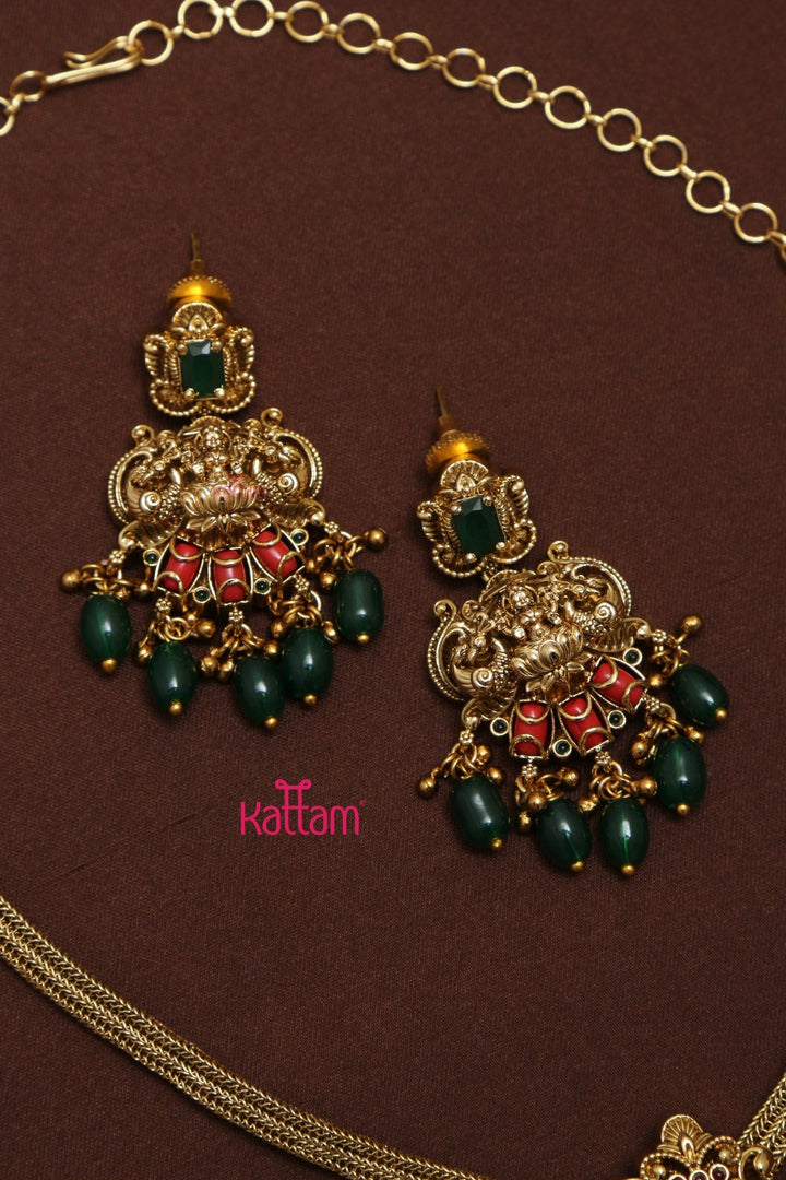 Goddess Attigai - Dark Green - N3543