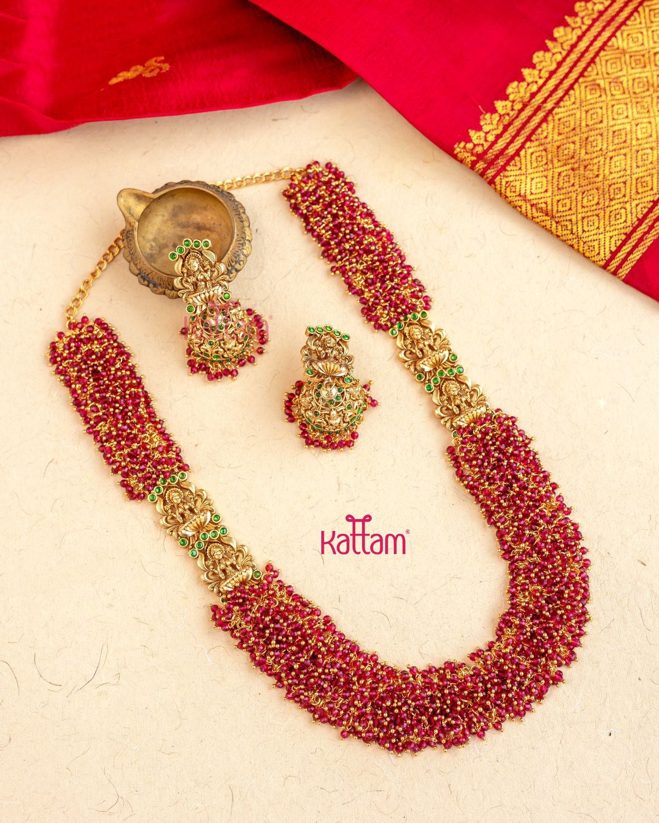 Goddess Crystal Beads Necklace - Main Image