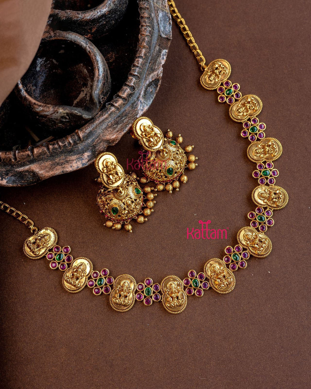 Goddess Flower Choker Set - N2921