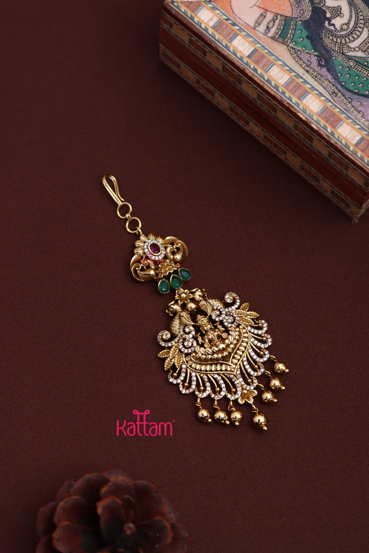 Goddess Peacock Maangtikka - MT126