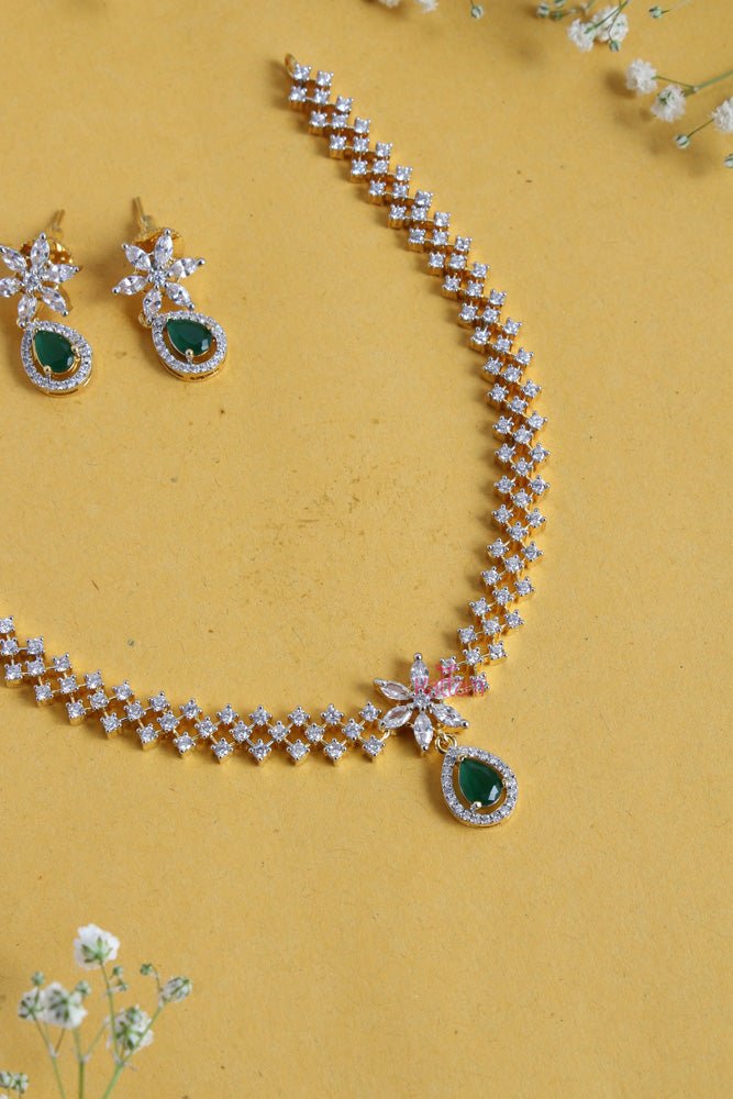 Green AD Necklace - N5001