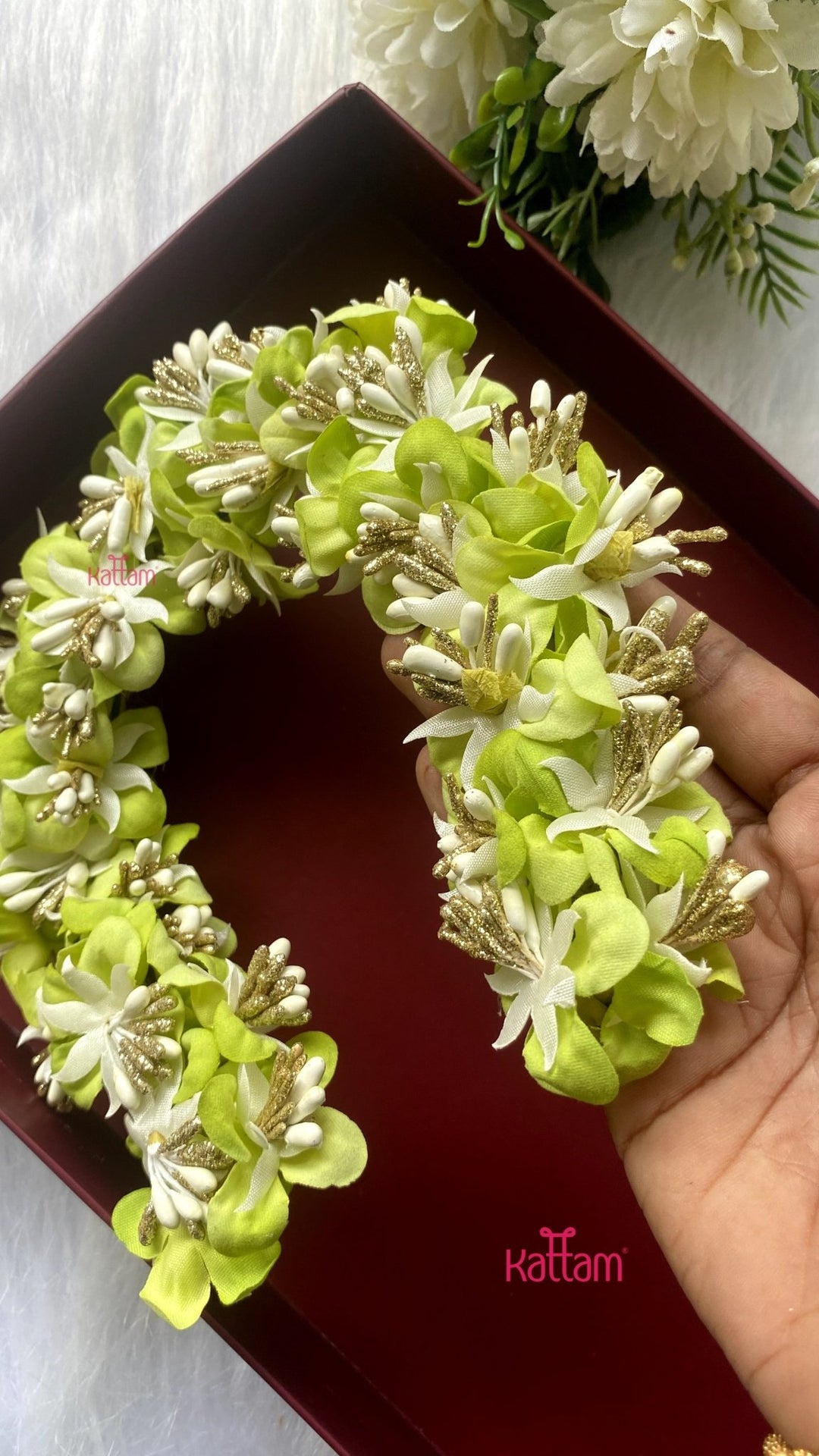 Handcrafted Hair Accessory Flower - Design 65 - HA147