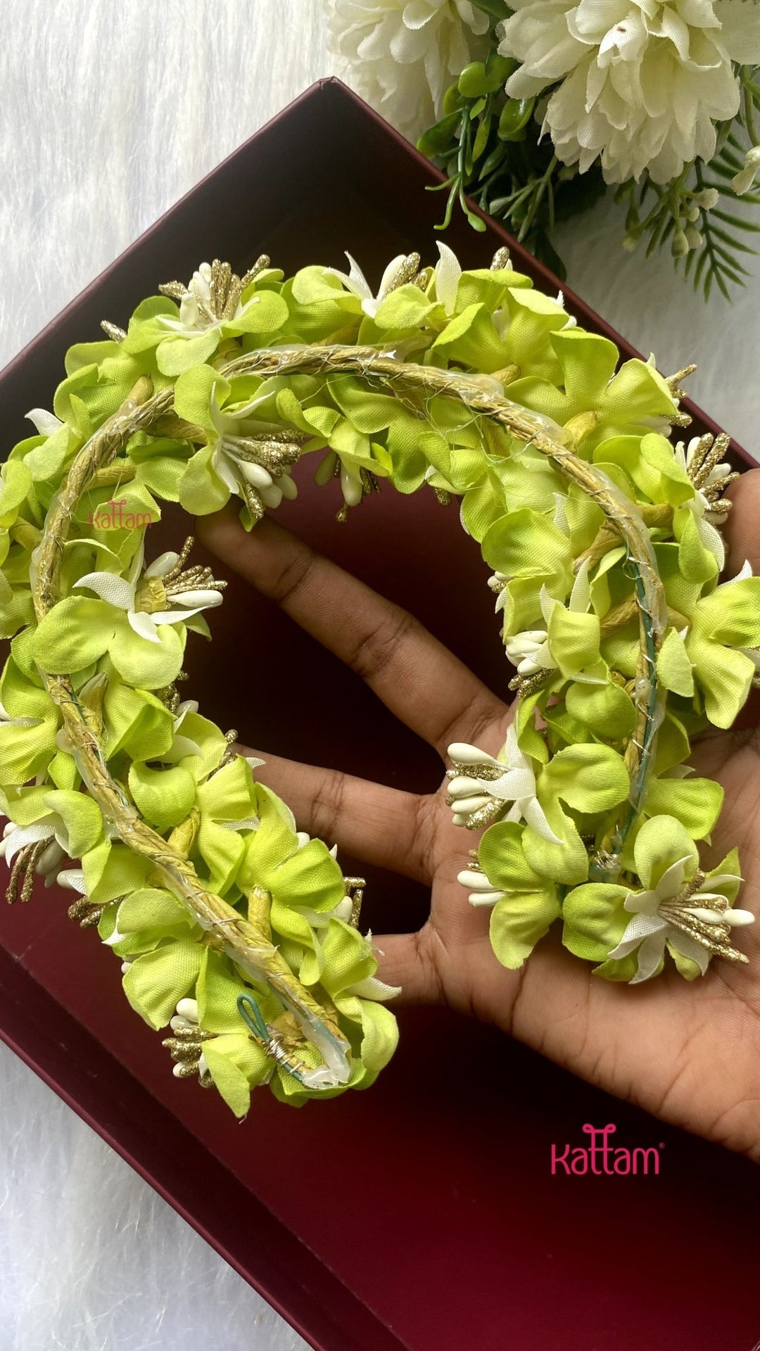 Handcrafted Hair Accessory Flower - Design 65 - HA147