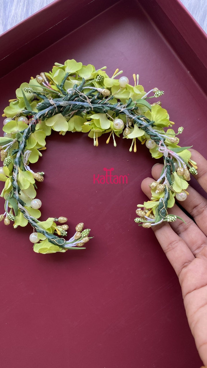 Handcrafted Hair Accessory Flower - Design 75 - HA158