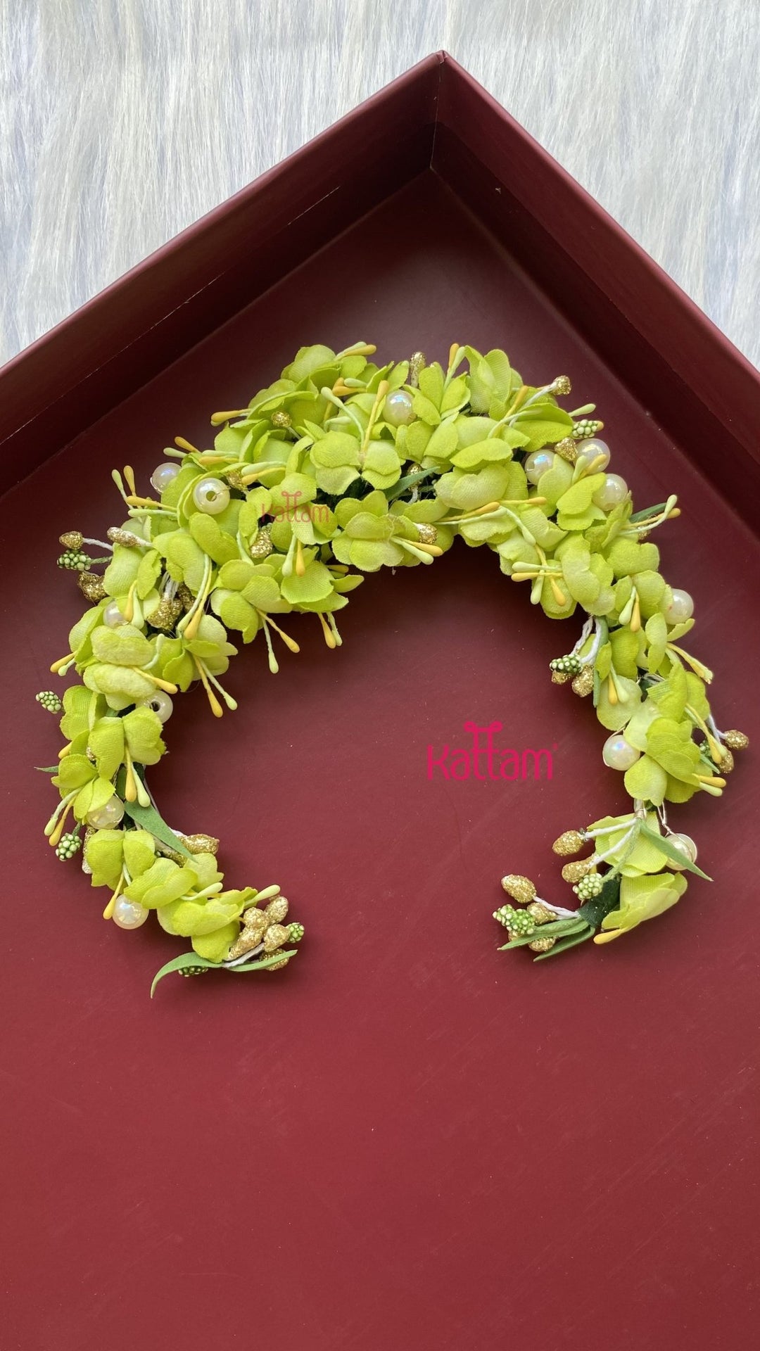 Handcrafted Hair Accessory Flower - Design 75 - HA158