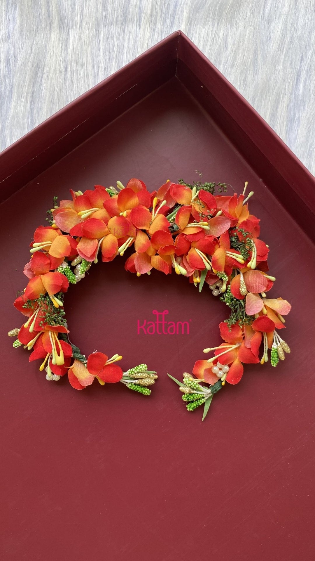 Handcrafted Hair Accessory Flower - Design 76 - HA159