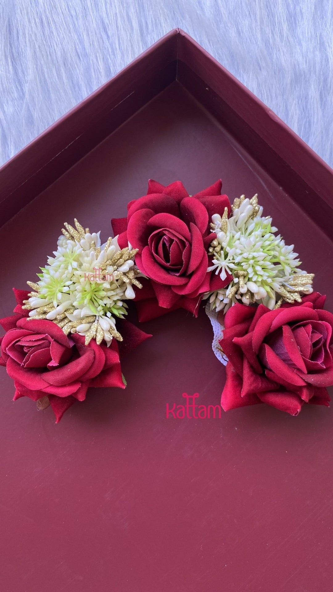 Handcrafted Hair Accessory Flower - Design 84 - HA167
