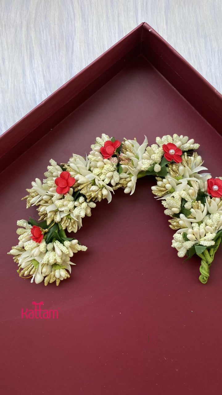 Handcrafted Hair Accessory Flower - Design 93 - HA176