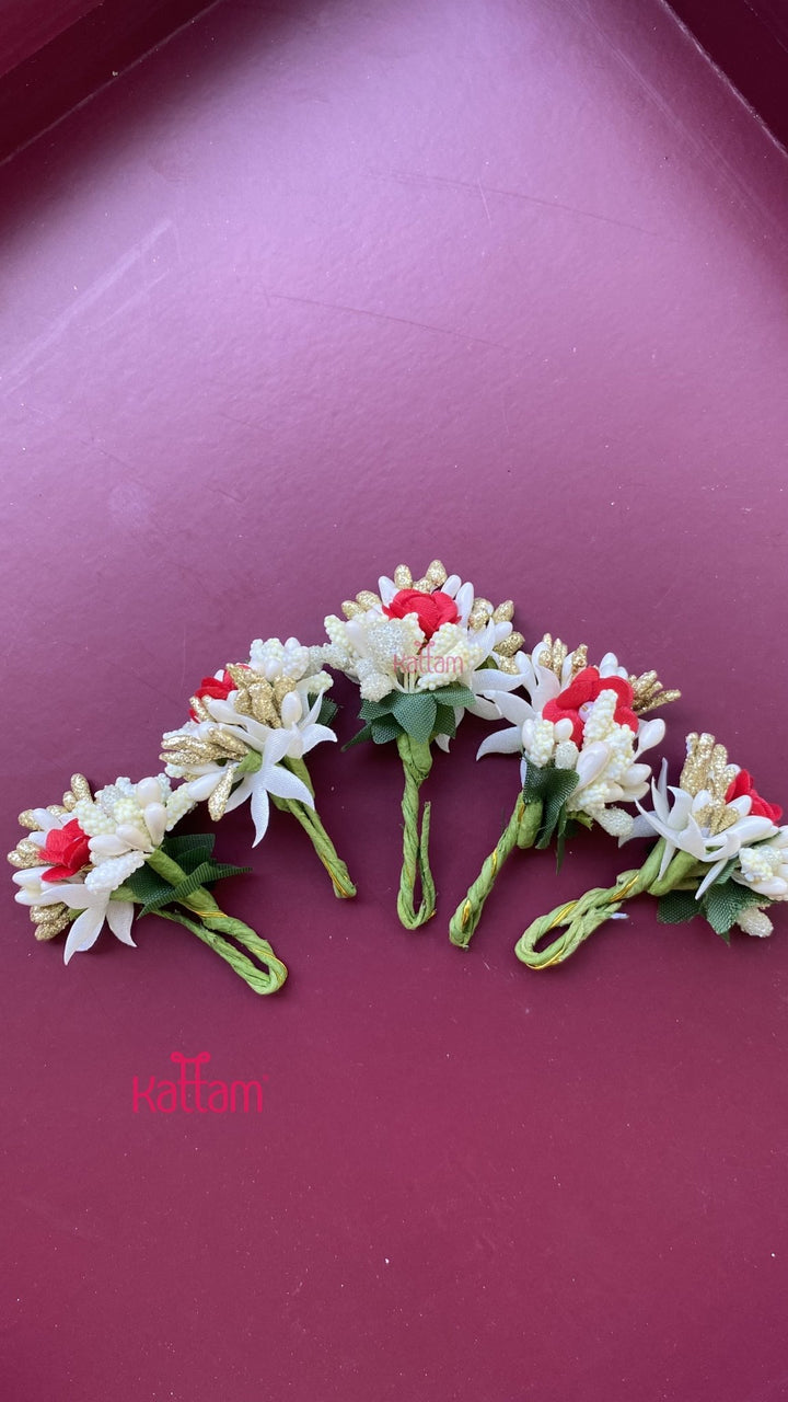 Handcrafted Hair Accessory Flower - Design 93 - HA176