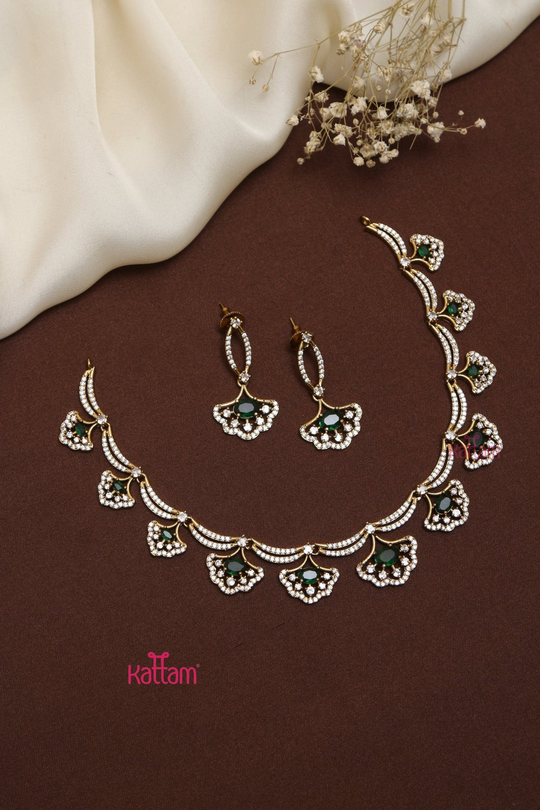 Hanshi - Wavy Green AD Choker - N5218