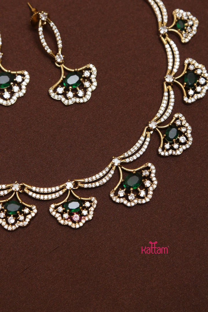 Hanshi - Wavy Green AD Choker - N5218