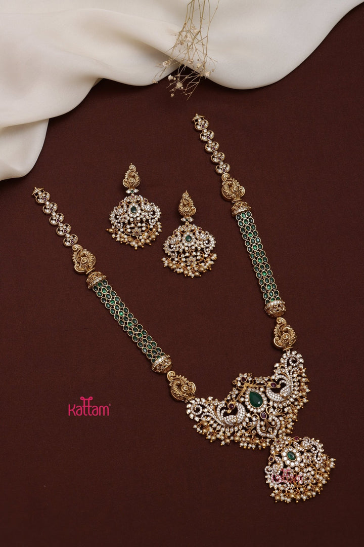 Idhanya - Emerald Peacock Stone Haram - N3661