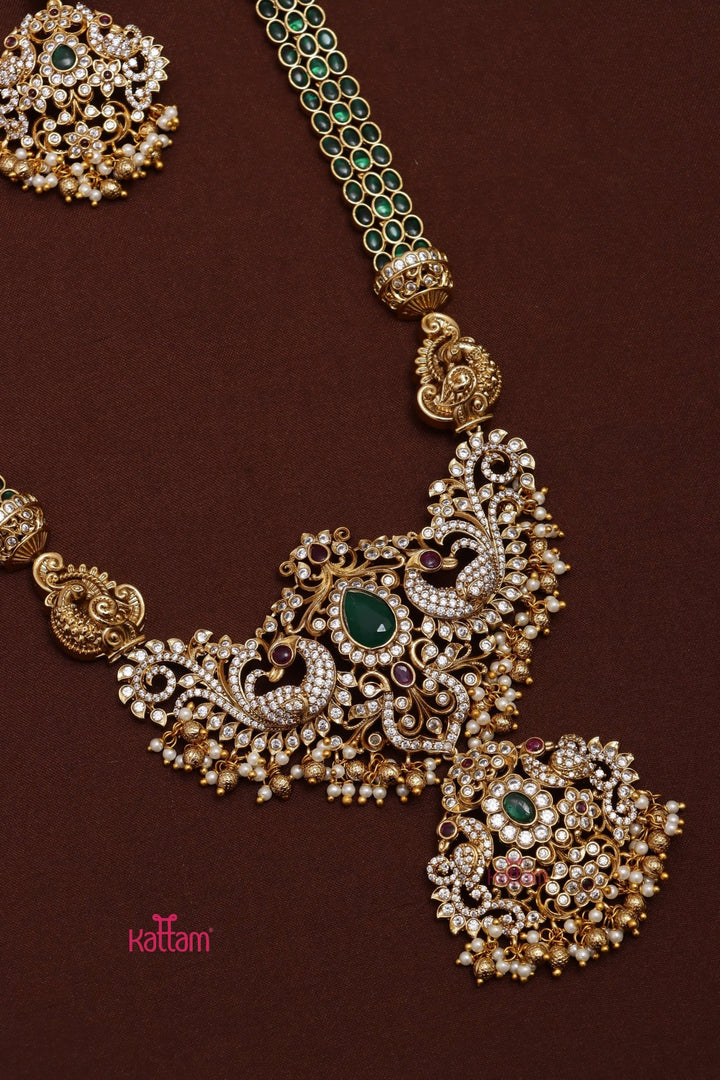 Idhanya - Emerald Peacock Stone Haram - N3661